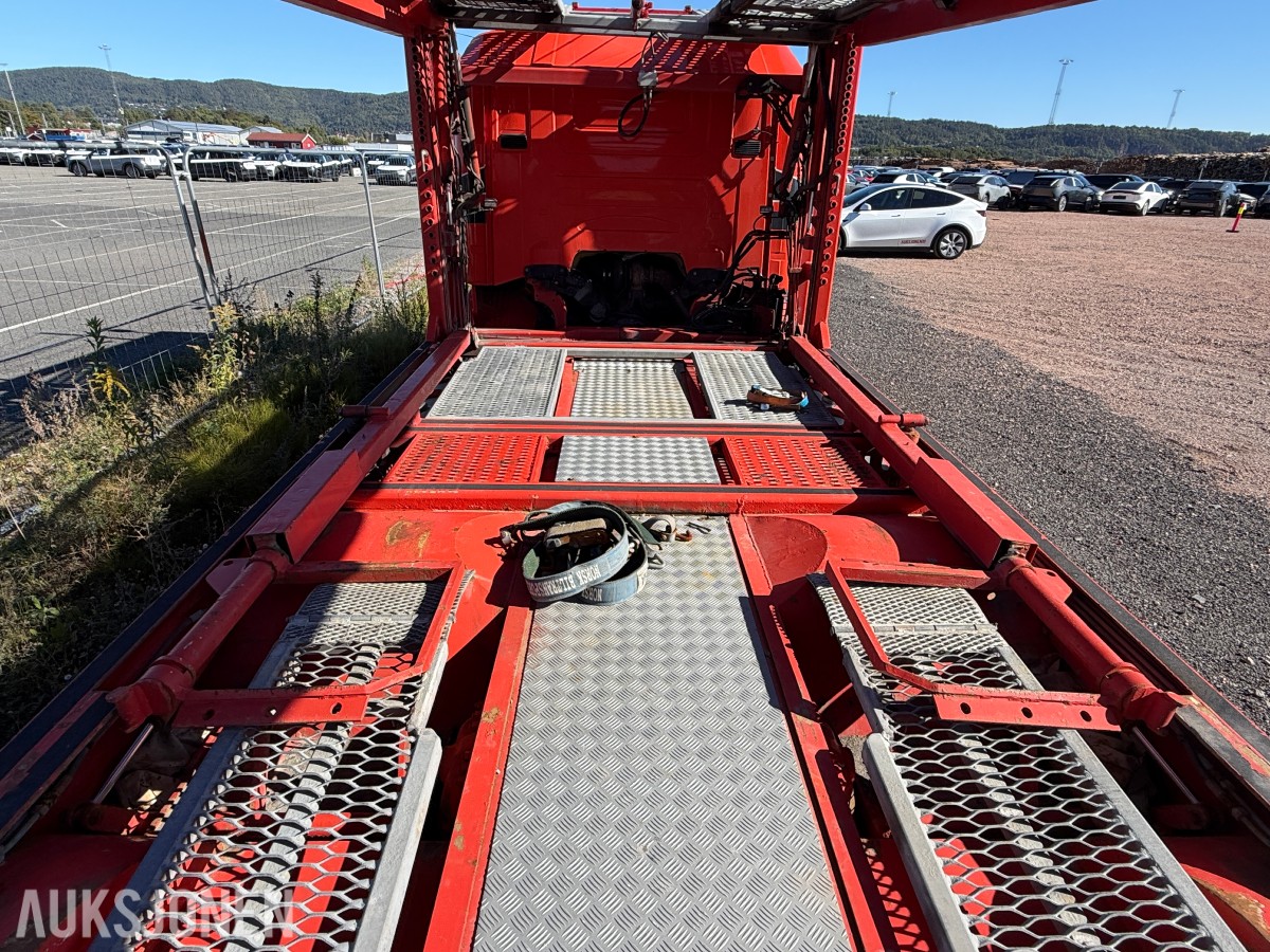 2011 Scania R500 bilfrakter med henger