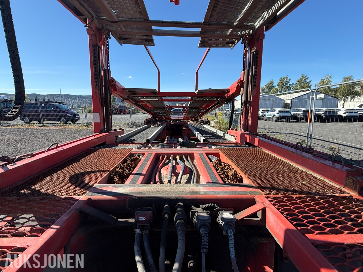 2011 Scania R500 bilfrakter med henger