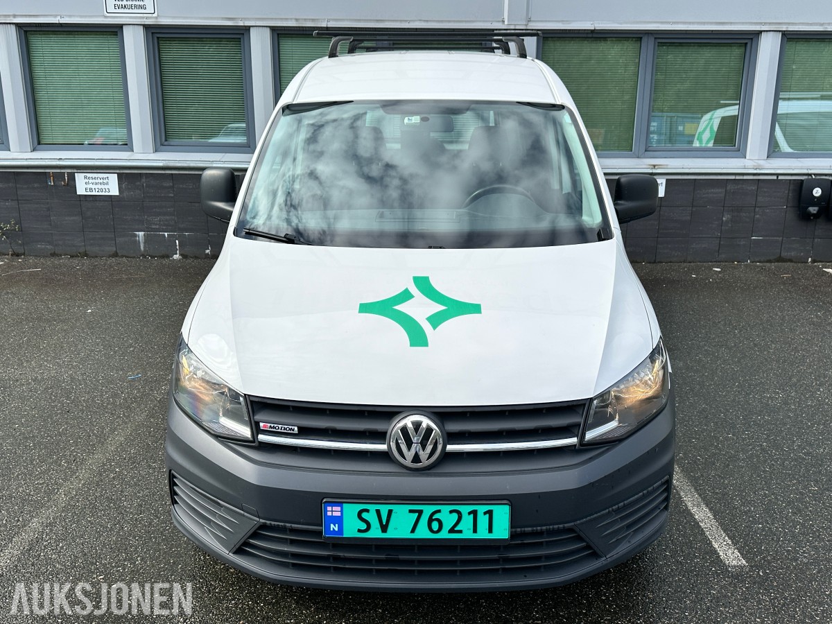 2017 Volkswagen Caddy Maxi 2,0 TDI 122hk 4Motion Repobjekt, WEBASTO/HENGERFESTE, 120663km