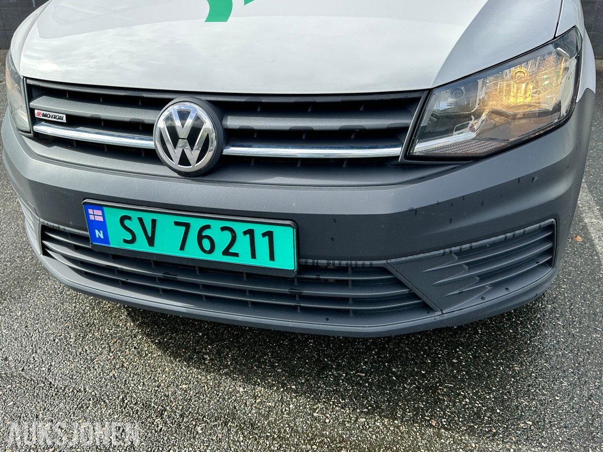 2017 Volkswagen Caddy Maxi 2,0 TDI 122hk 4Motion Repobjekt, WEBASTO/HENGERFESTE, 120663km
