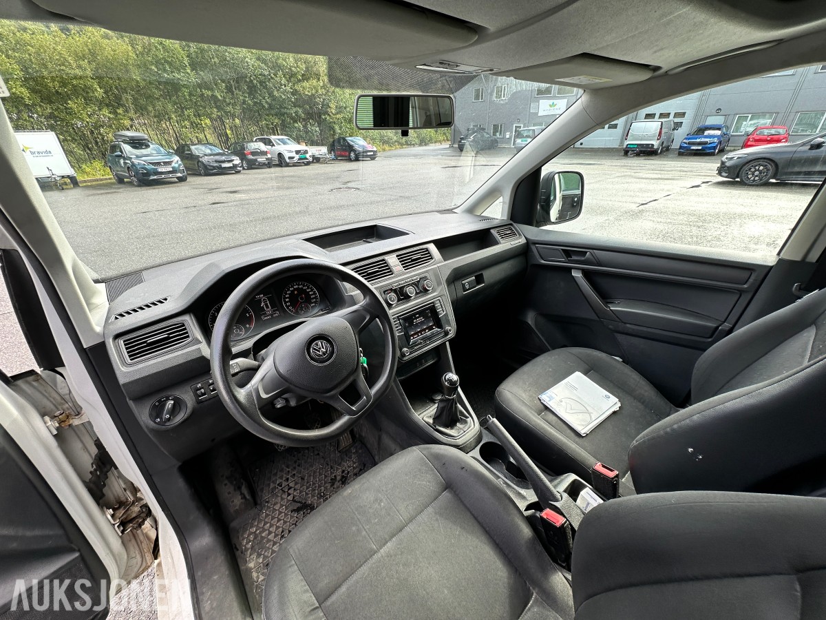 2017 Volkswagen Caddy Maxi 2,0 TDI 122hk 4Motion Repobjekt, WEBASTO/HENGERFESTE, 120663km