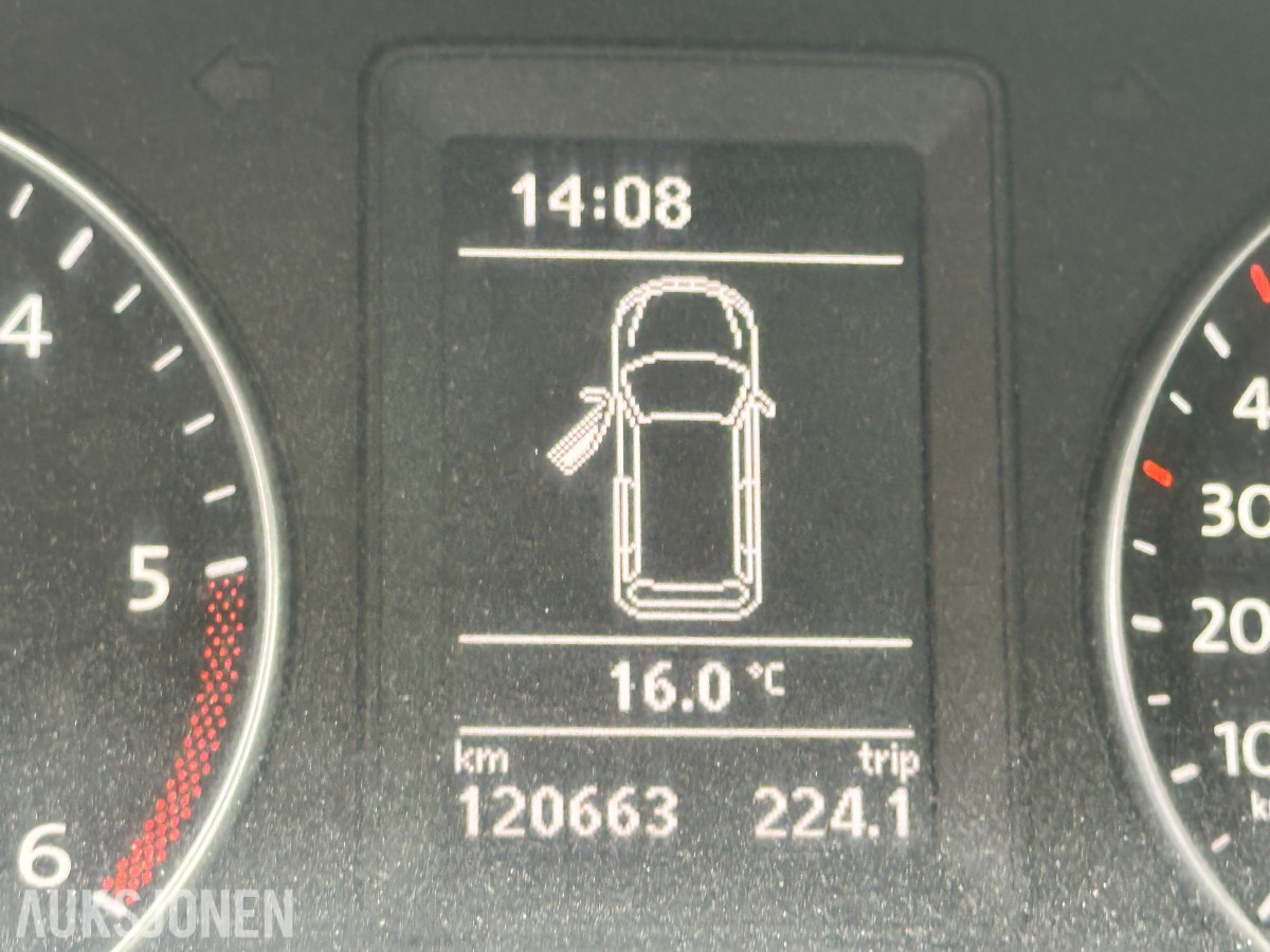2017 Volkswagen Caddy Maxi 2,0 TDI 122hk 4Motion Repobjekt, WEBASTO/HENGERFESTE, 120663km