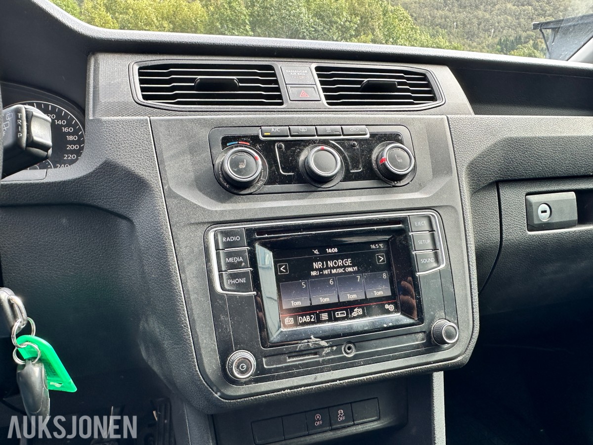 2017 Volkswagen Caddy Maxi 2,0 TDI 122hk 4Motion Repobjekt, WEBASTO/HENGERFESTE, 120663km