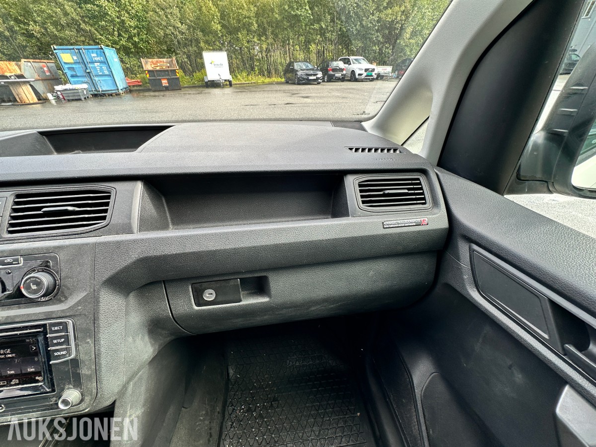 2017 Volkswagen Caddy Maxi 2,0 TDI 122hk 4Motion Repobjekt, WEBASTO/HENGERFESTE, 120663km