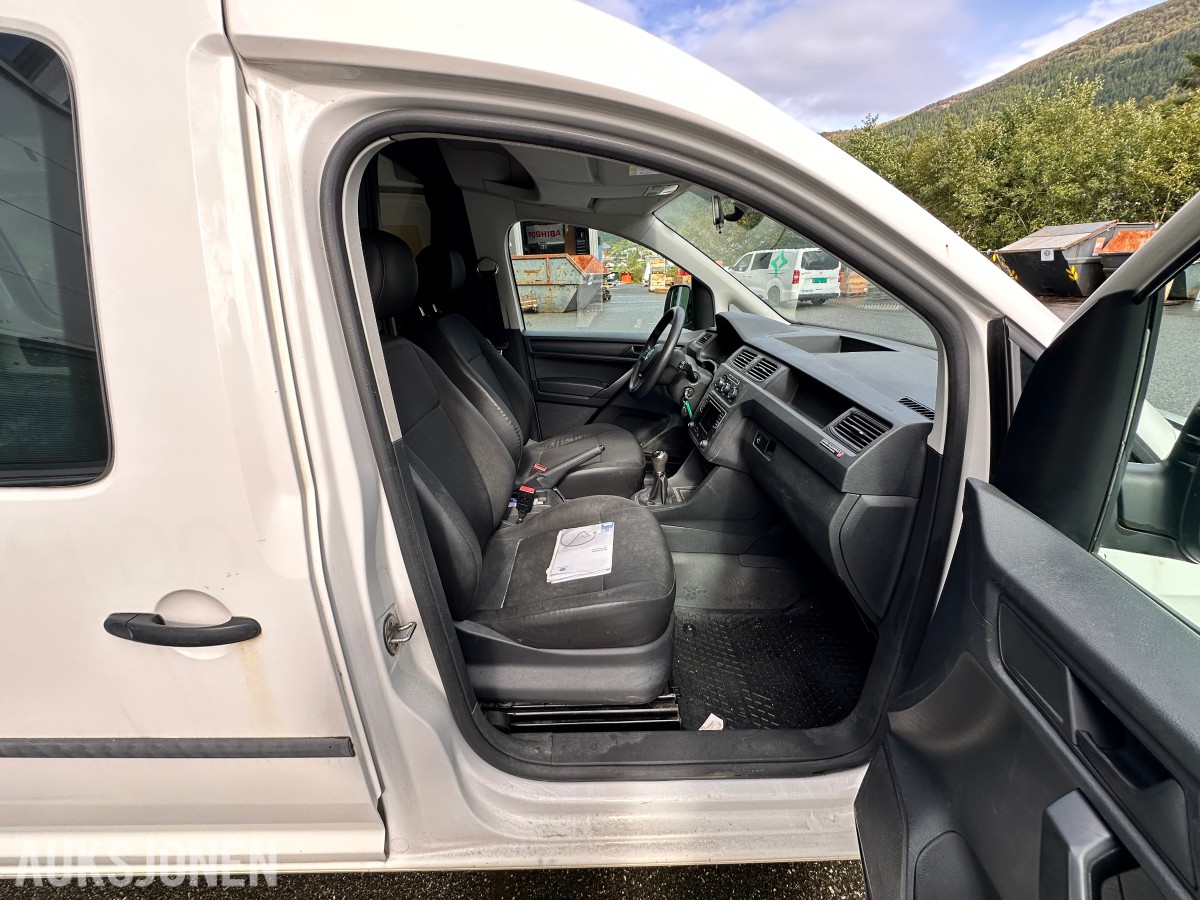 2017 Volkswagen Caddy Maxi 2,0 TDI 122hk 4Motion Repobjekt, WEBASTO/HENGERFESTE, 120663km