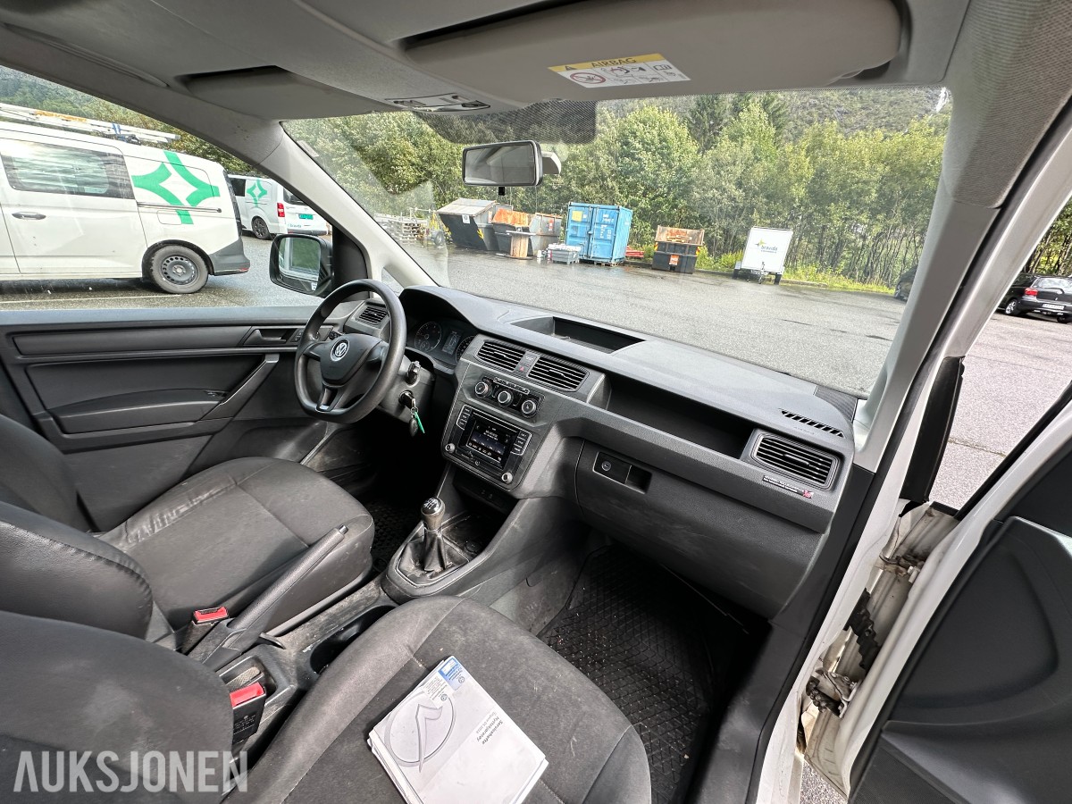2017 Volkswagen Caddy Maxi 2,0 TDI 122hk 4Motion Repobjekt, WEBASTO/HENGERFESTE, 120663km