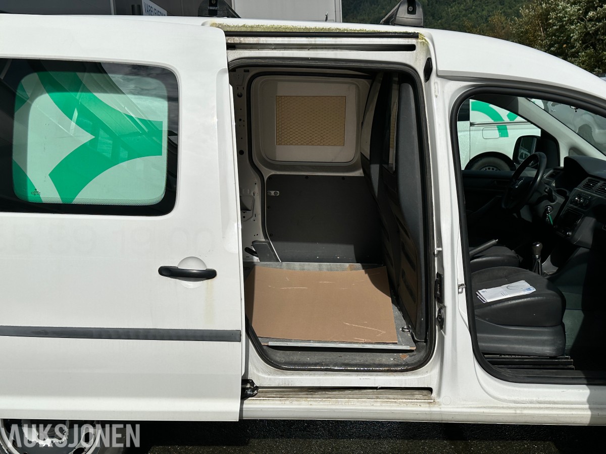 2017 Volkswagen Caddy Maxi 2,0 TDI 122hk 4Motion Repobjekt, WEBASTO/HENGERFESTE, 120663km