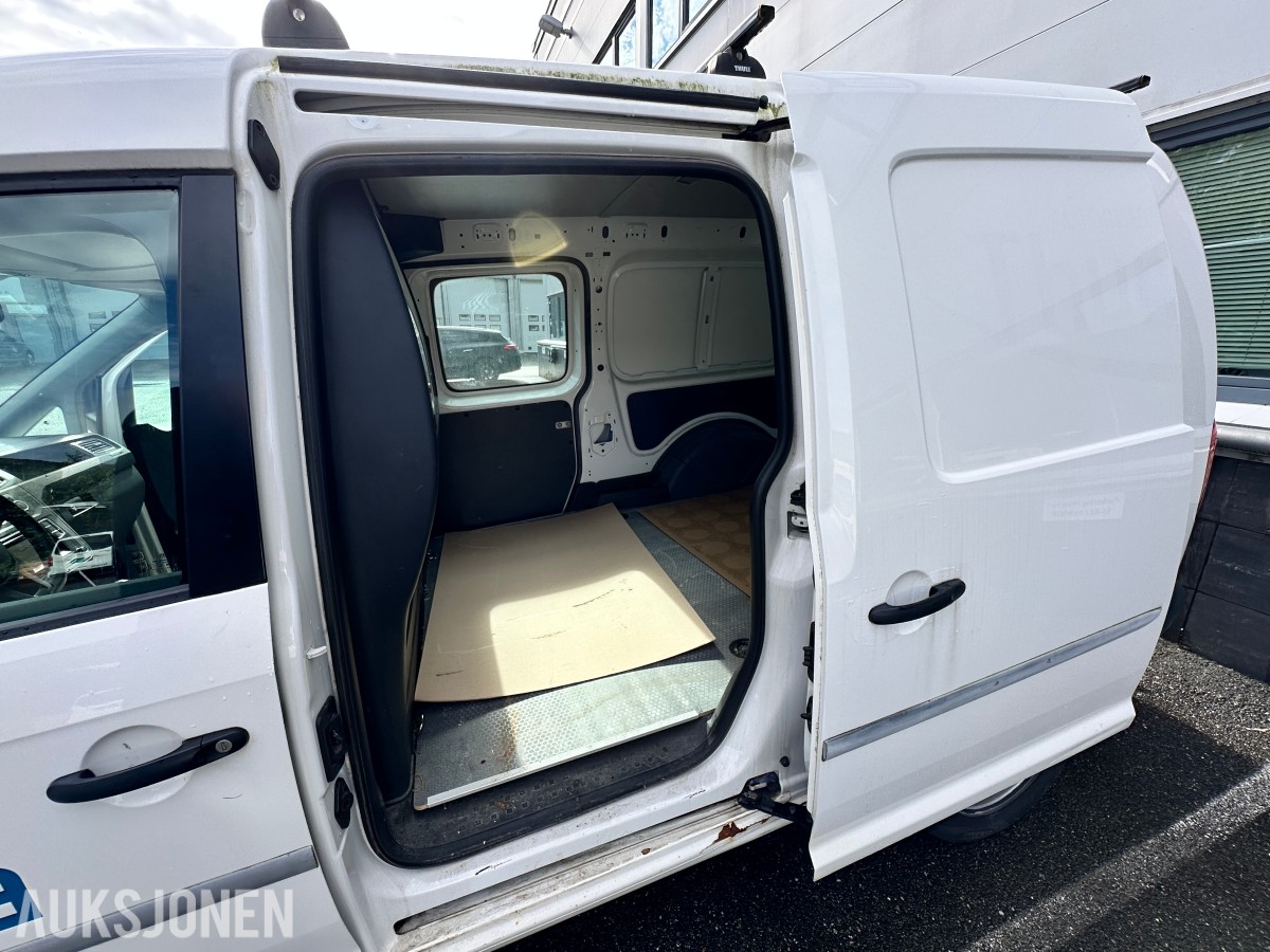 2017 Volkswagen Caddy Maxi 2,0 TDI 122hk 4Motion Repobjekt, WEBASTO/HENGERFESTE, 120663km