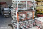 Combisafe Rekkverksstolpe 1,5m justerbar m/nettholder - ca 350 stk