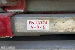 Combisafe Rekkverksstolpe 1,5m justerbar m/nettholder - ca 350 stk