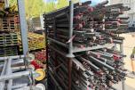 Combisafe Rekkverksstolpe 1,5m justerbar m/nettholder - ca 350 stk