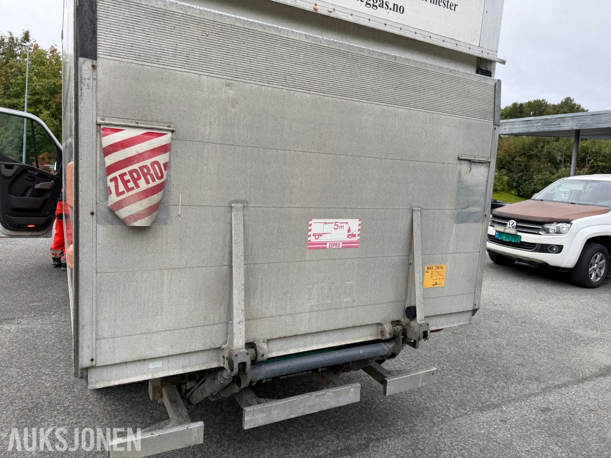 2012 RENAULT MASTER 2,3 DCI 145HK L3 KASSE BAKLØFTER