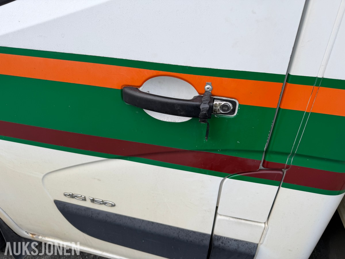 2012 RENAULT MASTER 2,3 DCI 145HK L3 KASSE BAKLØFTER