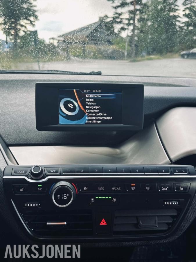 2015 BMW i3 Cruisekontroll, Navigasjon, S+V dekk, EU ok til 09.2027