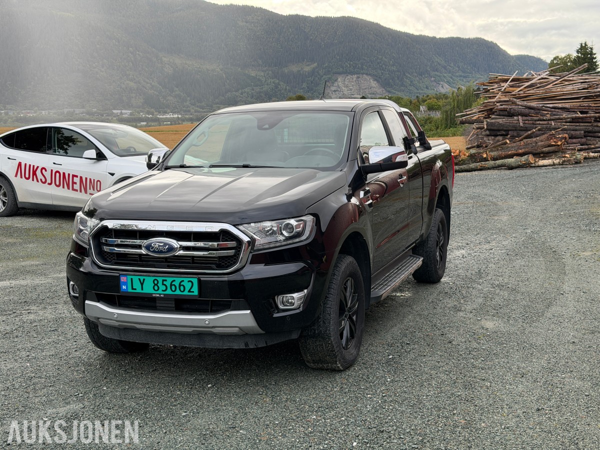 2020 FORD RANGER 2.0 TDCI 213HK 4X4 AUTOMAT HENGERFESTE