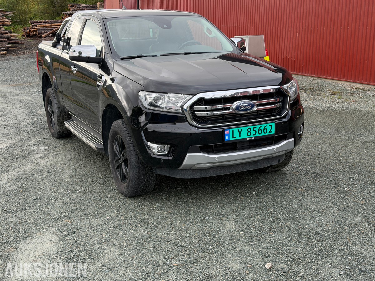 2020 FORD RANGER 2.0 TDCI 213HK 4X4 AUTOMAT HENGERFESTE
