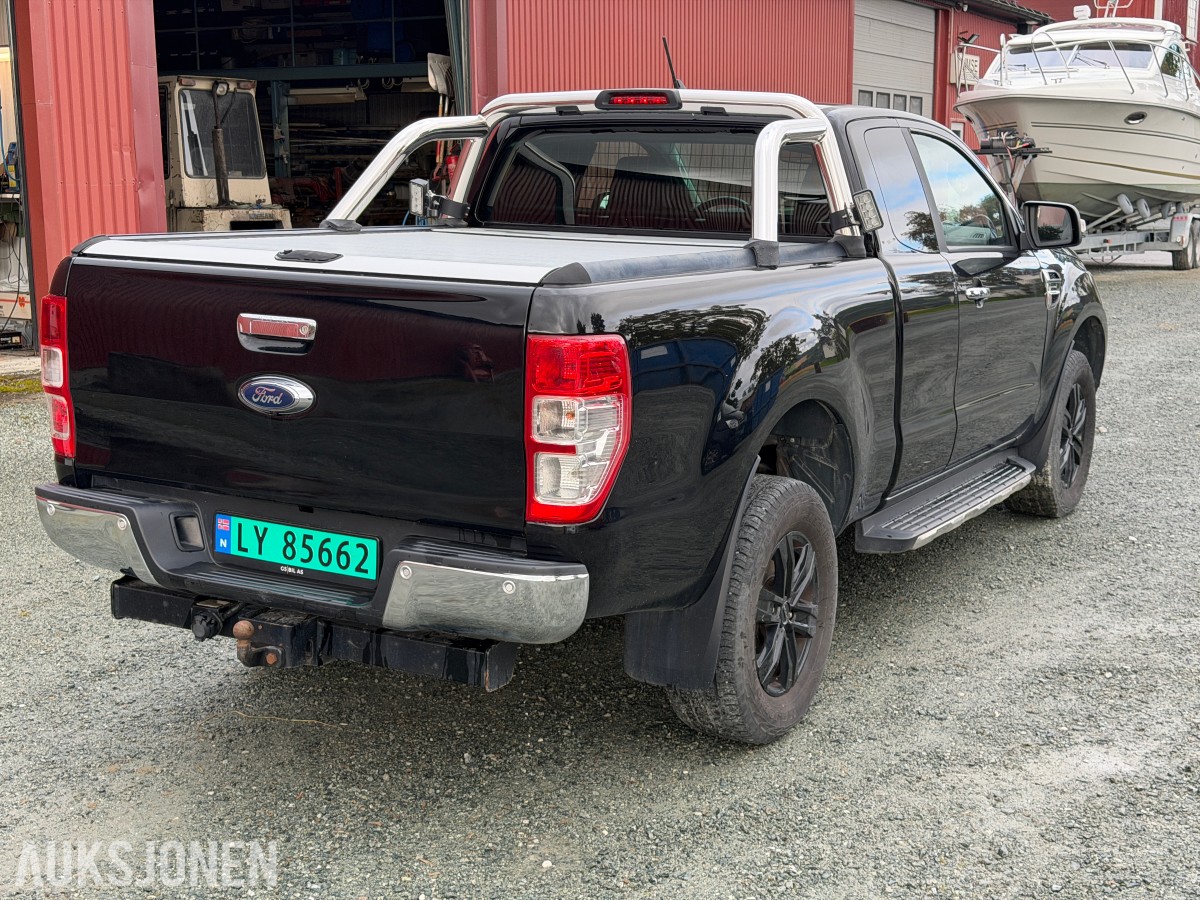 2020 FORD RANGER 2.0 TDCI 213HK 4X4 AUTOMAT HENGERFESTE