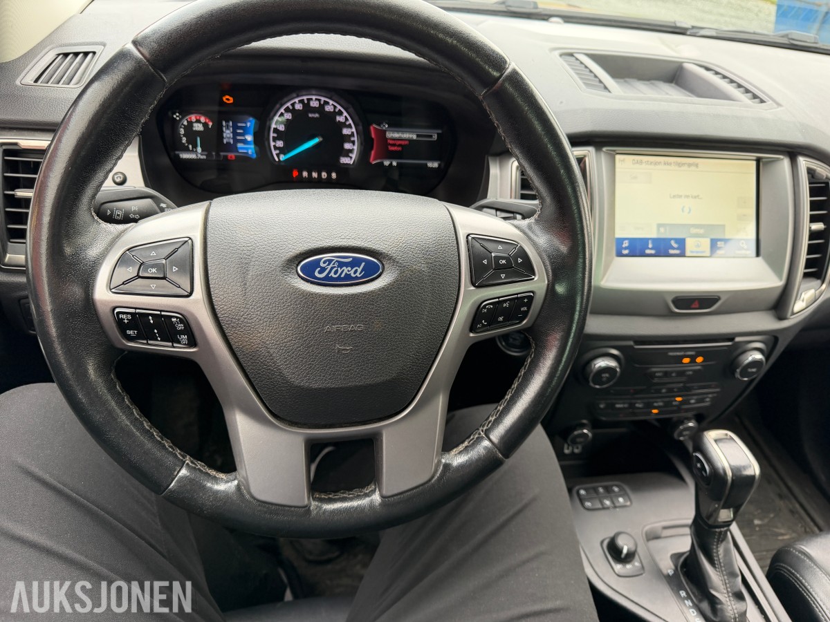 2020 FORD RANGER 2.0 TDCI 213HK 4X4 AUTOMAT HENGERFESTE