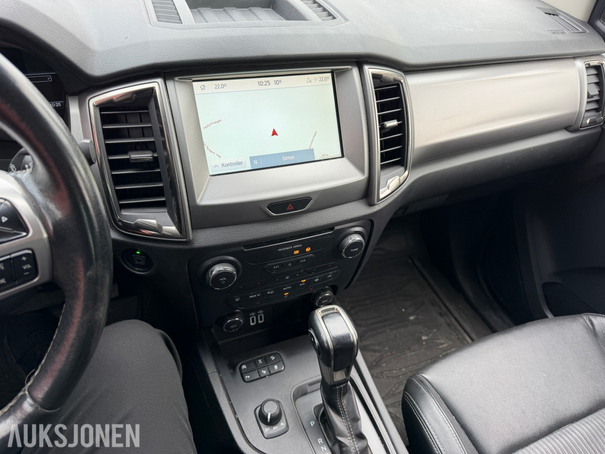 2020 FORD RANGER 2.0 TDCI 213HK 4X4 AUTOMAT HENGERFESTE