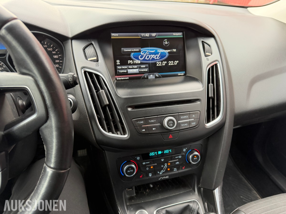 2015 Ford Focus 1,0 EcoBoost 125hk man