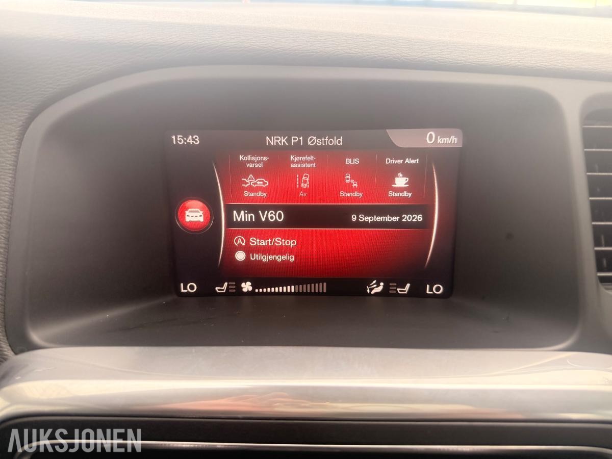 2018 Volvo V60 D4 190hk Automat, Adaptiv cruisekontroll, Appstyrt kupevarmer