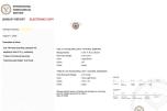 0.82CT DIAMANTRING I 14K GULL. NATURLIGE DIAMANTER! TAKSTBREV OG SERTIFIKAT!