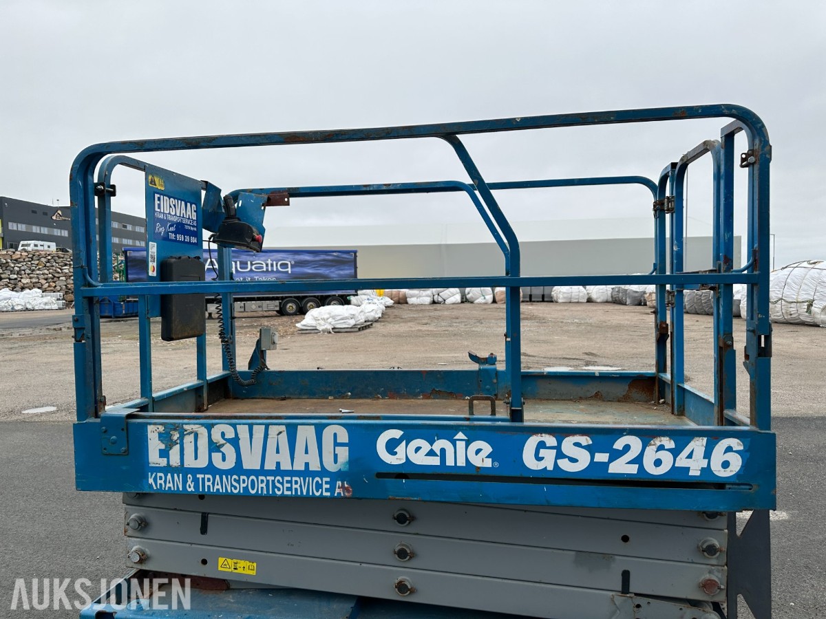 2010 Genie GS-2646 sakselift, 411 t