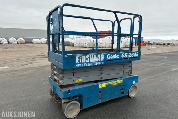 2010 Genie GS-2646 sakselift, 411 t