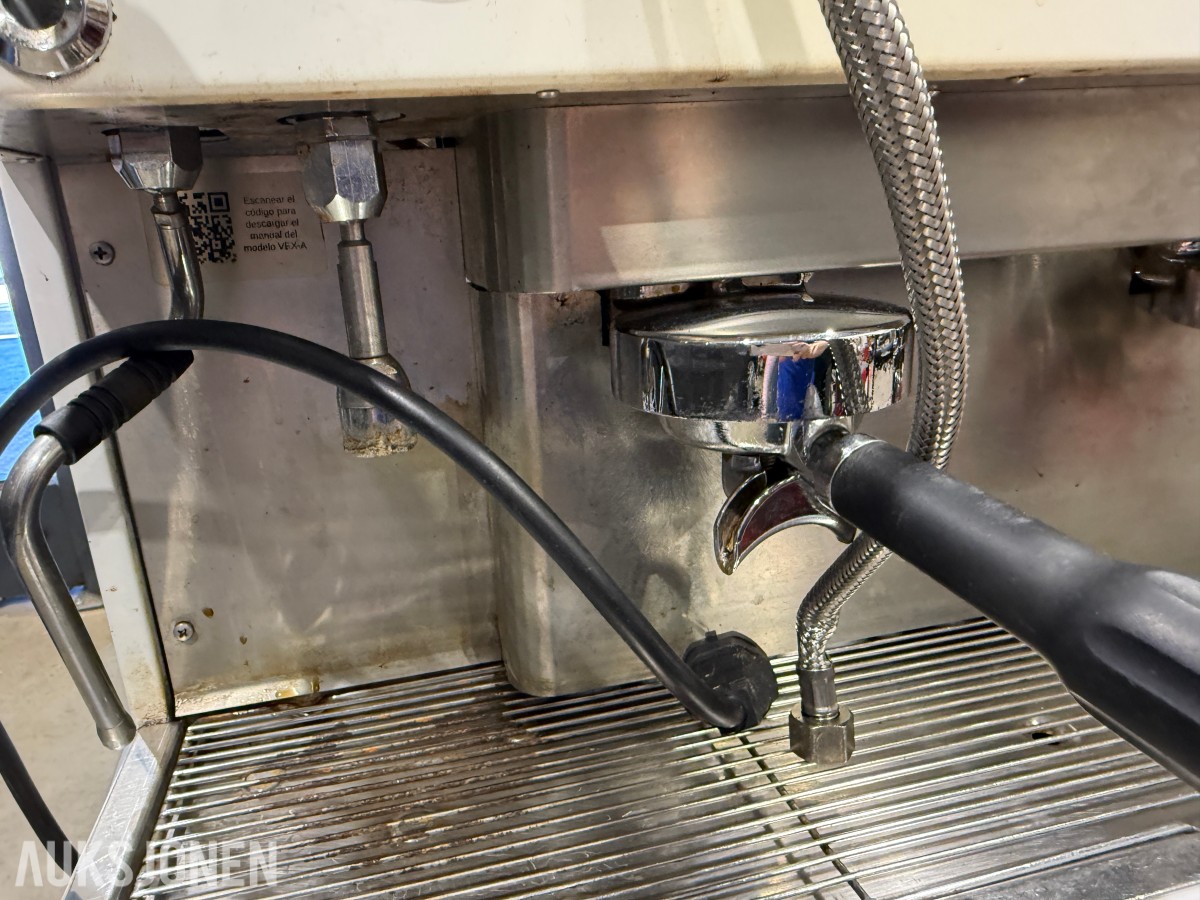 La Rocca profesjonell 2-gruppers espressomaskin / kaffemaskin