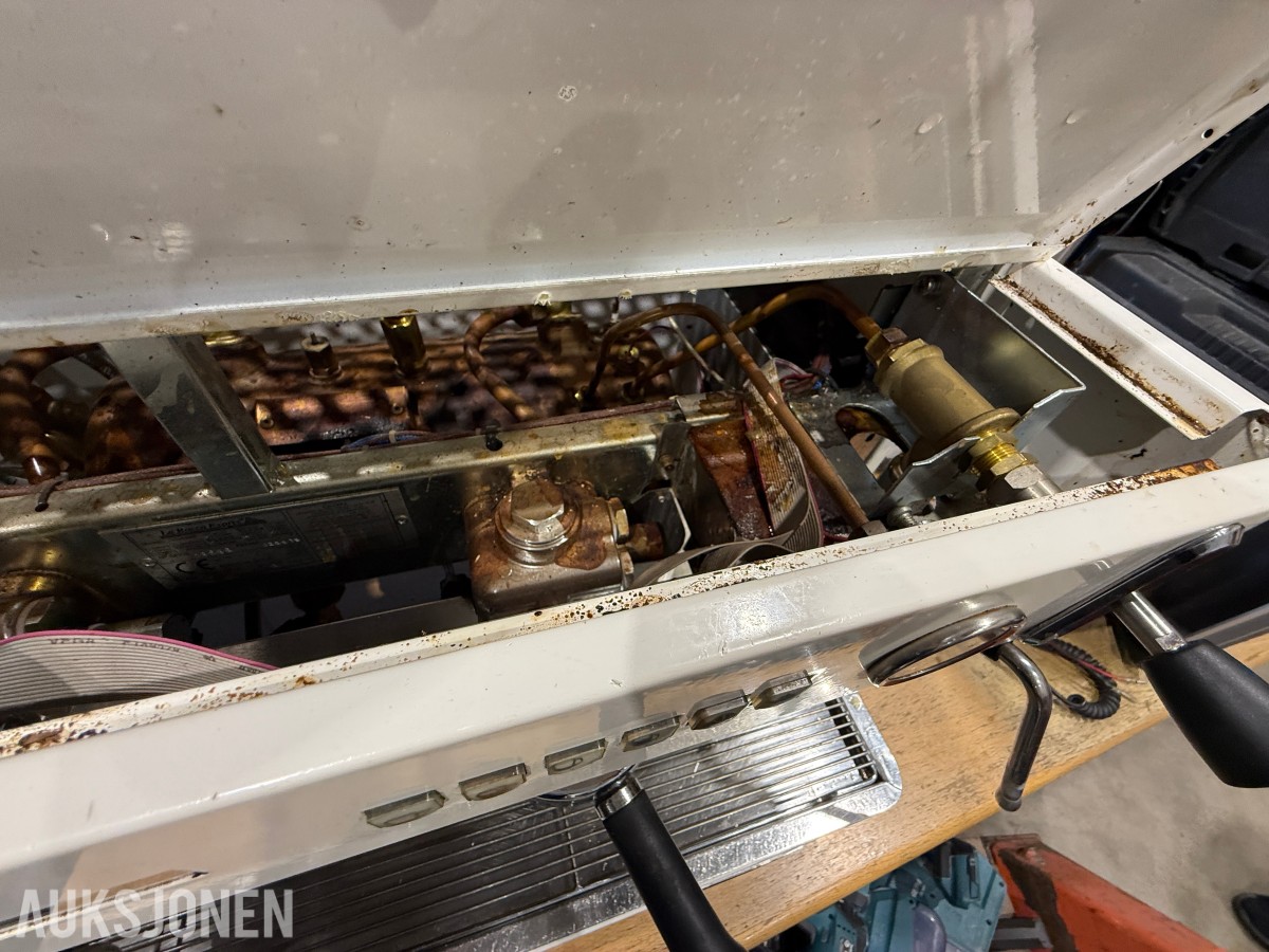 La Rocca profesjonell 2-gruppers espressomaskin / kaffemaskin