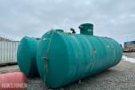2 stk. Bokn Plast glassfibertanker, ca. 250 cm høyde