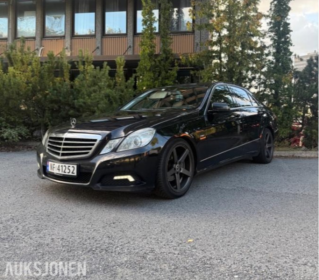 2009 Mercedes-Benz E220 CDI 2.1 170hk cruisekontroll soltak automat eu ok 04.2027