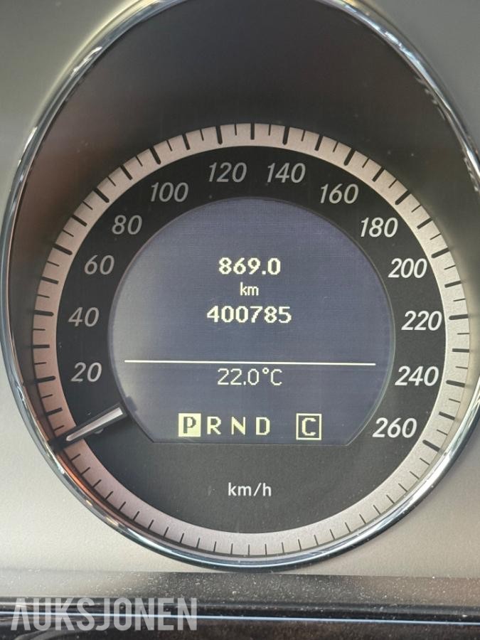 2009 Mercedes-Benz E220 CDI 2.1 170hk cruisekontroll soltak automat eu ok 04.2027