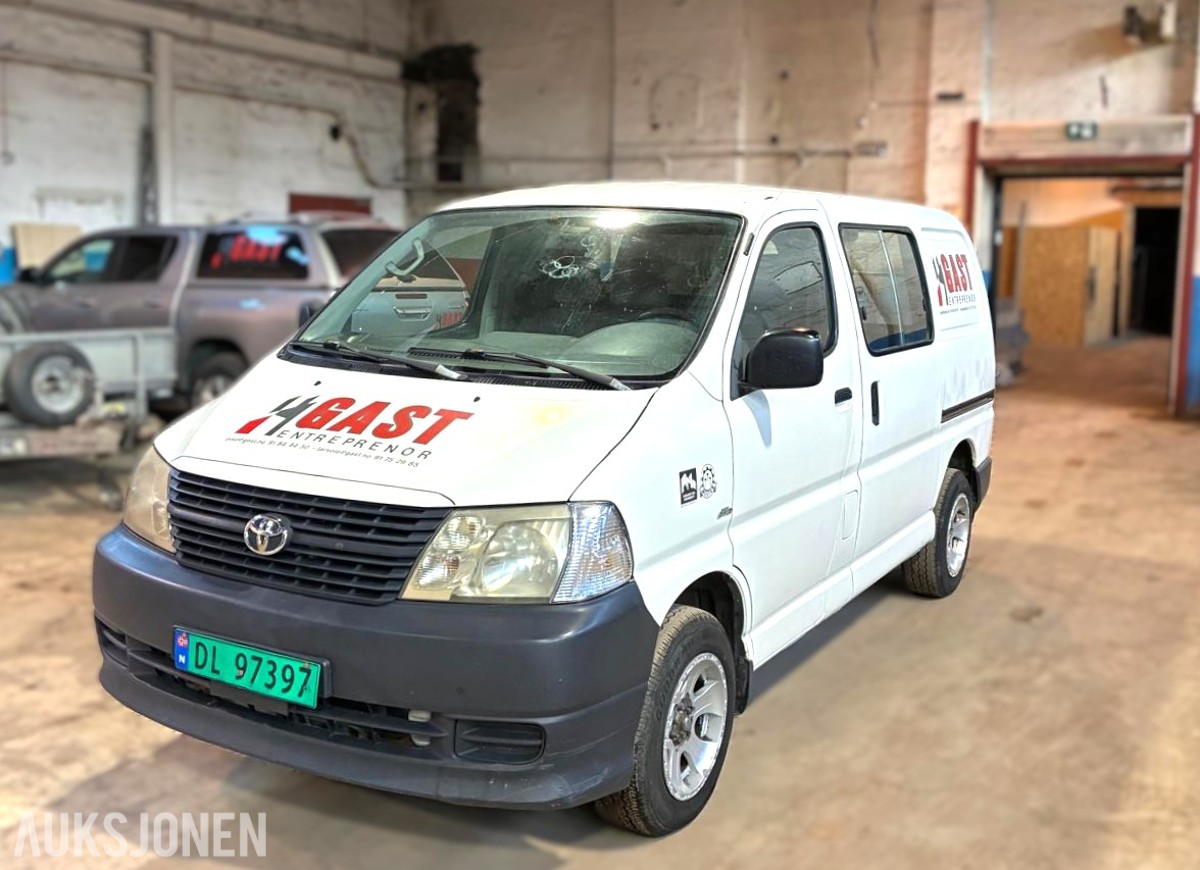 2008 Toyota HIACE 2.5-117 D 4WD