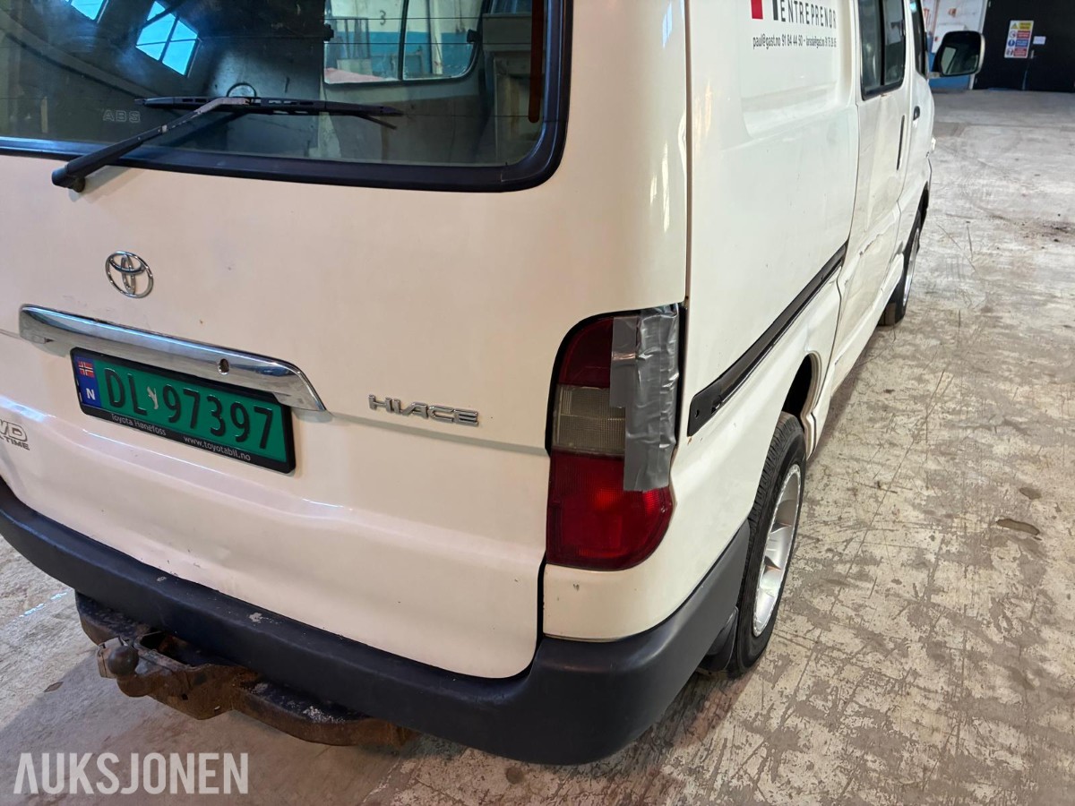 2008 Toyota HIACE 2.5-117 D 4WD