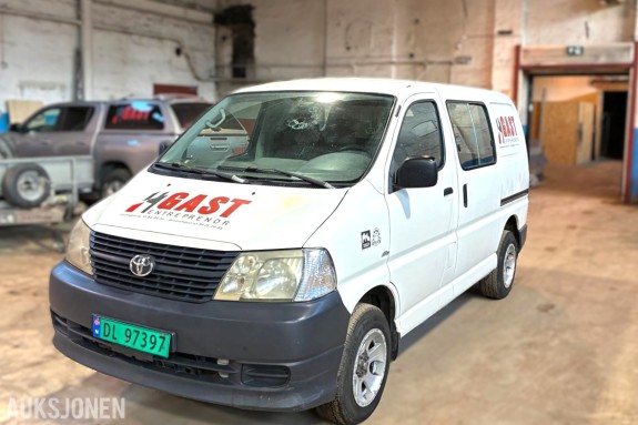 2008 Toyota HIACE 2.5-117 D 4WD