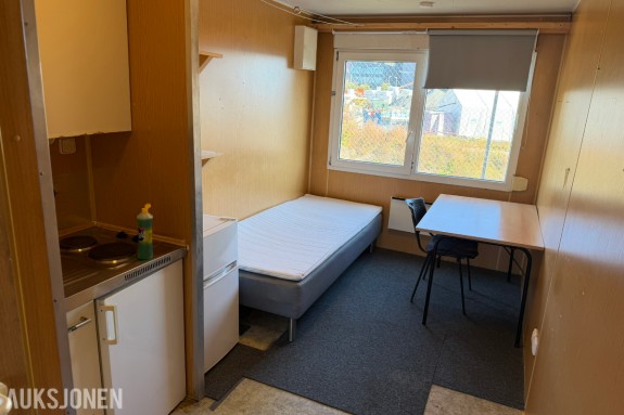 2004 20 fots Uniteam modulcontainer - Boligbrakke - Brakkerigg med dusj, kjøkken, seng og spiseplass