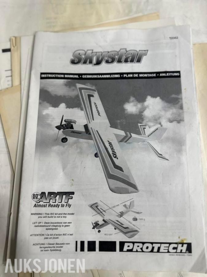RC FLY + MASSE DELER KONTROLLER OG DELER