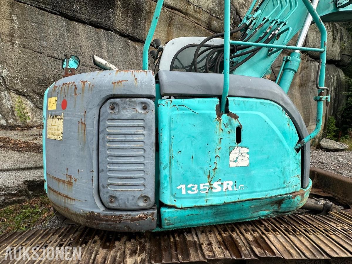 2002 Kobelco SK 135 SR LC Gravemaskin mva fri