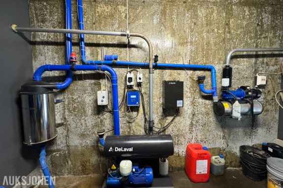 2012 DeLaval Vakuumpumpe for melkerobot - DVP 800 med NFO frekvensstyring 