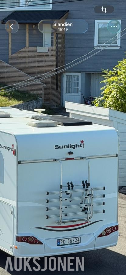 2016 Sunlight CAPRON T 69 L bobil - eu ok 07.2028