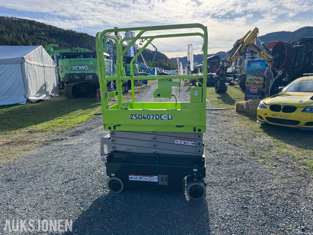 2026 Dyrskun Zoomlion ZS0407DC-Li Sakselift, Li-ion, 240 kg kapasitet