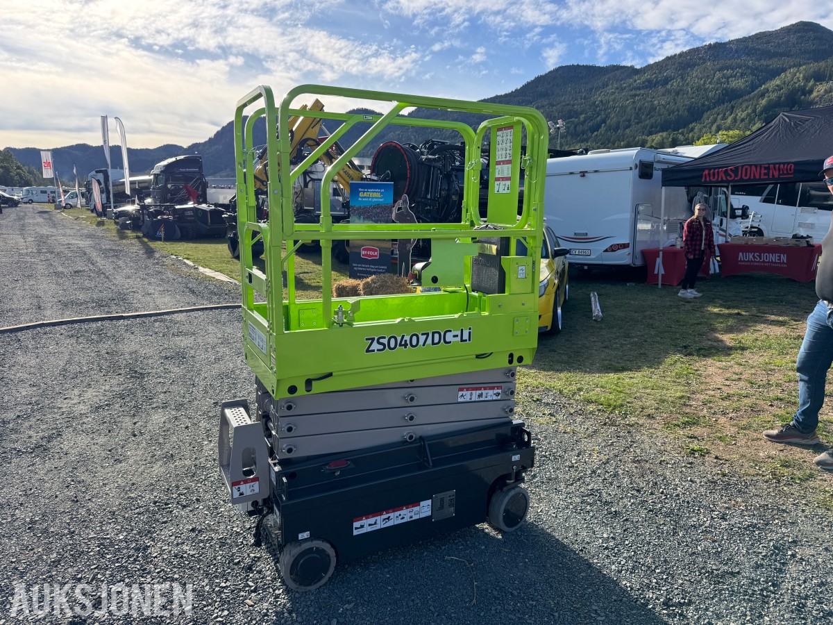 2026 Dyrskun Zoomlion ZS0407DC-Li Sakselift, Li-ion, 240 kg kapasitet