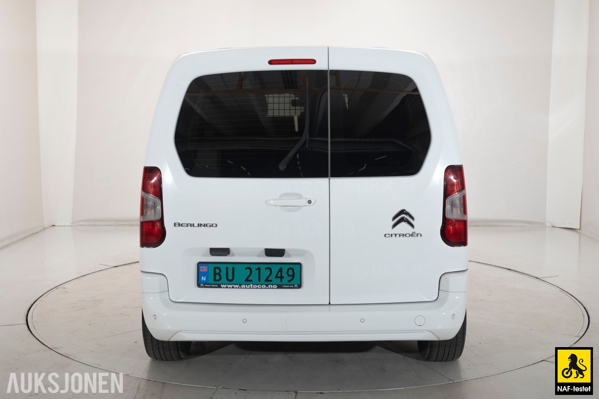 2020 Citroen Berlingo BlueHDI 130 HK L1 AUT CRUISE SKYVEDØRER 