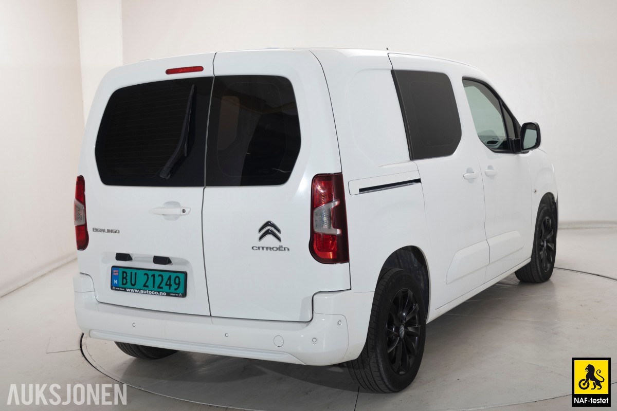 2020 Citroen Berlingo BlueHDI 130 HK L1 AUT CRUISE SKYVEDØRER 