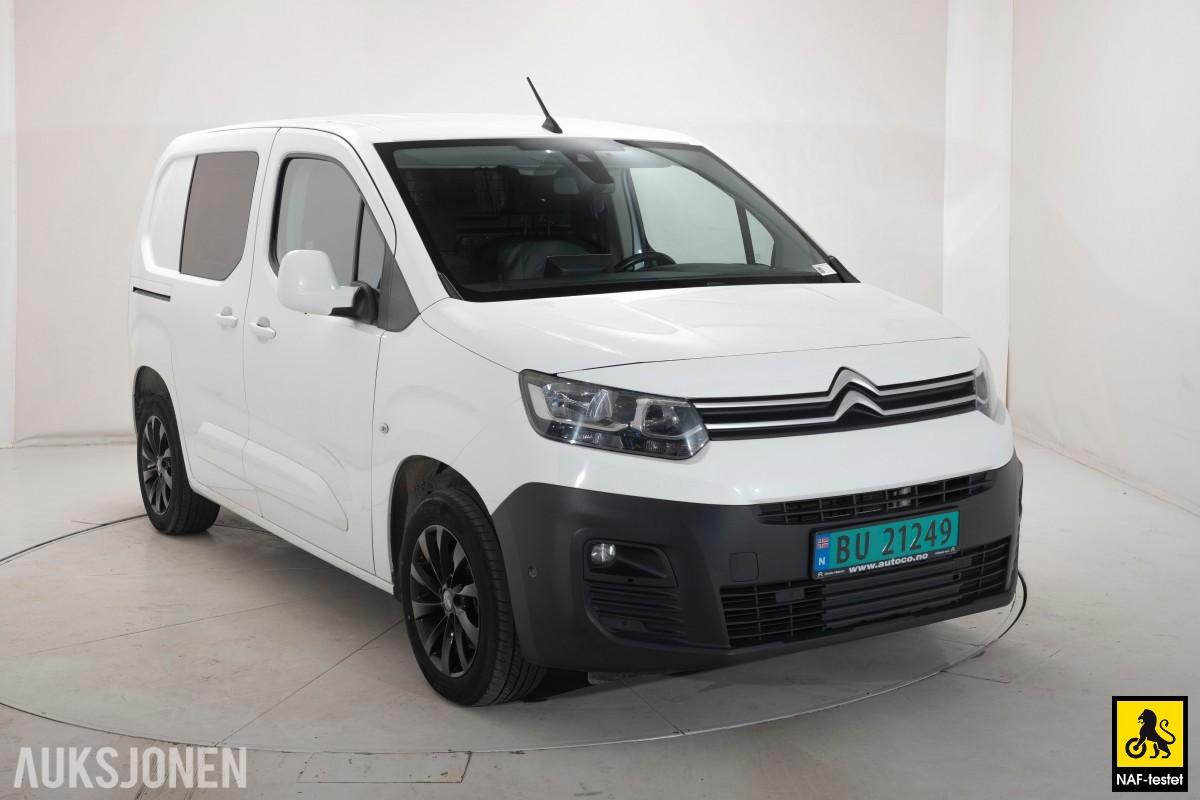 2020 Citroen Berlingo BlueHDI 130 HK L1 AUT CRUISE SKYVEDØRER 