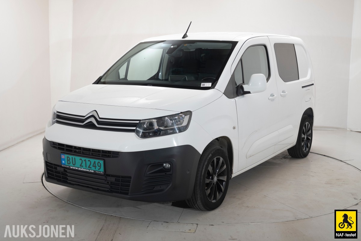 2020 Citroen Berlingo BlueHDI 130 HK L1 AUT CRUISE SKYVEDØRER 