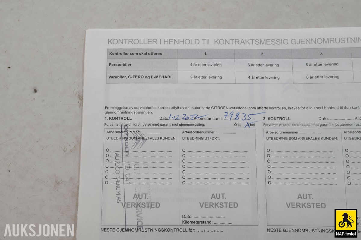 2020 Citroen Berlingo BlueHDI 130 HK L1 AUT CRUISE SKYVEDØRER 