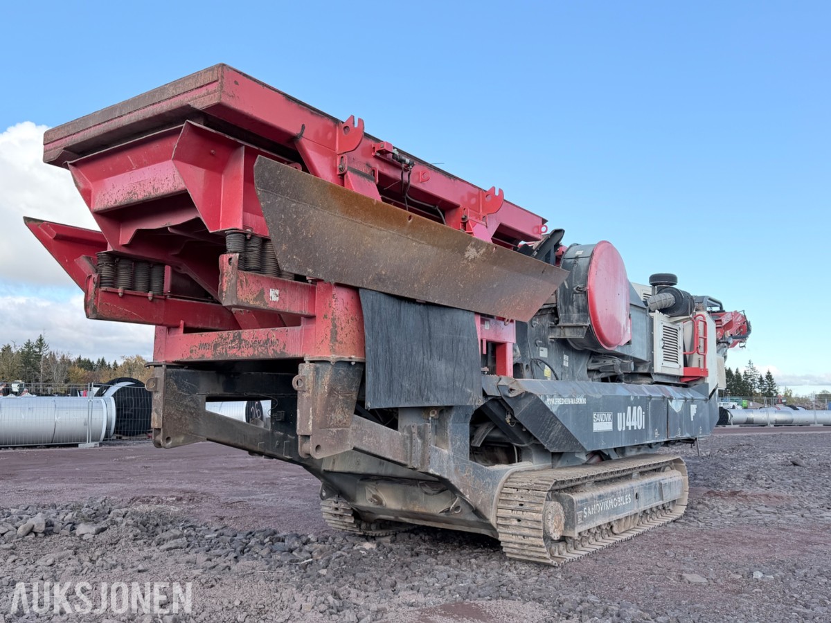 2018 Sandvik UJ440i Classic mobil kjeftknuser– magnetbånd - radiostyring