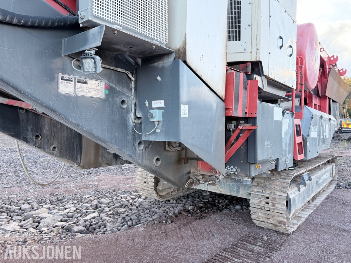2018 Sandvik UJ440i Classic mobil kjeftknuser– magnetbånd - radiostyring